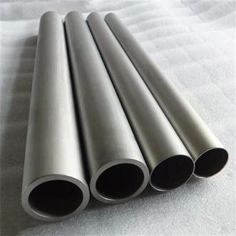 হিট এক্সচেঞ্জারের জন্য বিশুদ্ধ বিজোড় টাইটানিয়াম পাইপ